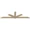 Ekena Millwork Kennewick Rough Sawn Timber Gable Bracket, Douglas Fir, 108"W x 31 1/2"H x 2"D x 6"F, 7/12 Pitch GBW108X31X0206KEN00RDF - alternate 5